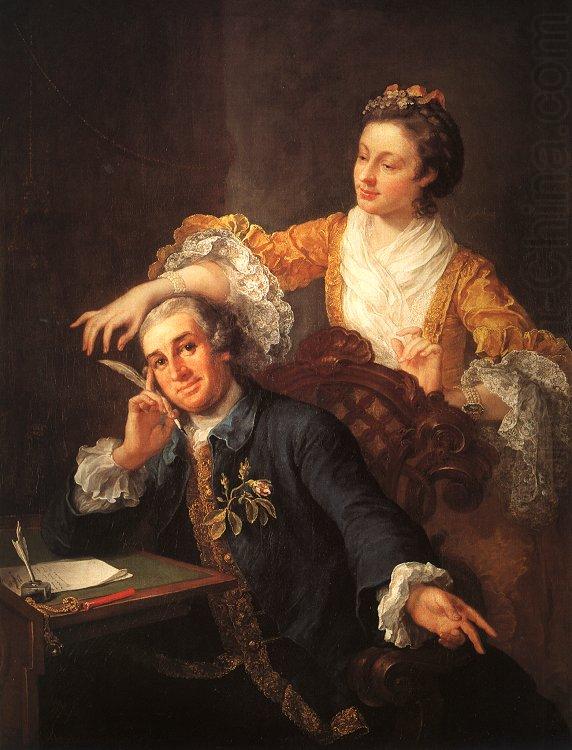 William Hogarth David Garrick and His Wife oil painting picture